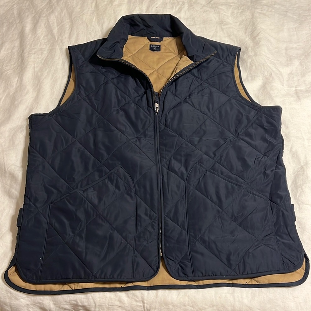 J.Crew quilted vest